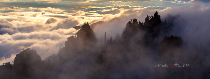 2013年5月10日，黄山日出后的云海 摄影：黄山老树.jpg